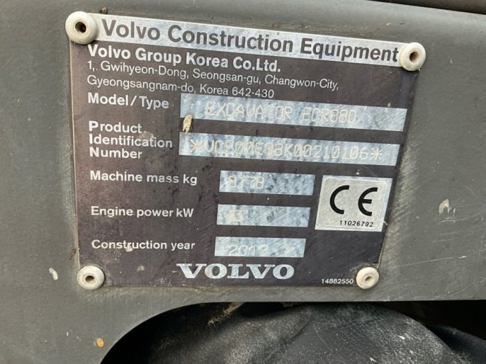 2013 Volvo ECR88D - Image 7