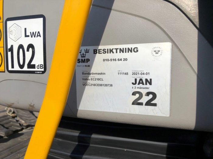 2008 Volvo EC210 CL - Image 59