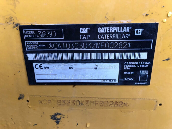 2010 CAT 323D - Image 7